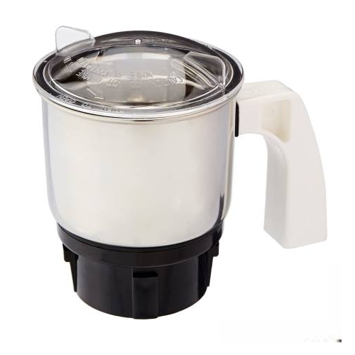 Preethi 1.25L Chutney Jar for Eco Plus/Chef Pro and Blue Leaf